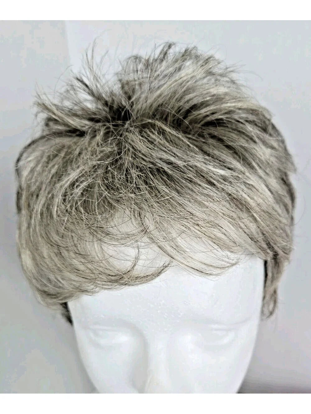 Paula Young Wig Ivy Short Gray WhisperLite Wig Color 22 Clip In